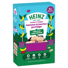 Load image into Gallery viewer, Heinz Banana & Berries Porridge 7+Months, 200g