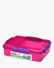 Load image into Gallery viewer, Sistema Snack Duo Box, 975ml -Pink