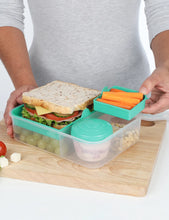 Load image into Gallery viewer, Sistema Bento Lunch To Go With Yogurt Pot, 1.65l -Teal