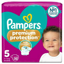 Load image into Gallery viewer, Pampers Active Fit Size 5, 32 Nappies 11-16kg, Essential Pack