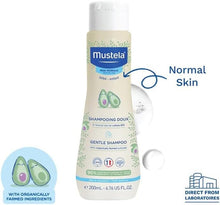 Load image into Gallery viewer, Mustela Baby Gentle Shampoo with Organically Farmed Avocado, 200ml