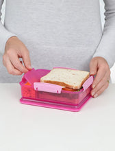 Load image into Gallery viewer, Sistema Snack Duo Box, 975ml -Pink