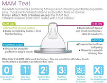 Load image into Gallery viewer, MAM SkinSoft Silicone Fast Flow Teats Size 3, 4+Months