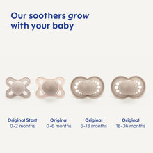 Load image into Gallery viewer, MAM Original Soother Unisex, 0-6Months, 2Pack