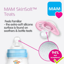 Load image into Gallery viewer, MAM SkinSoft Silicone Teat X Cut 6+Months, 2Pack