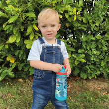 Load image into Gallery viewer, Nuby Super Flip Water Bottles, Dinosaurs, 540ml