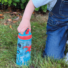 Load image into Gallery viewer, Nuby Super Flip Water Bottles, Dinosaurs, 540ml