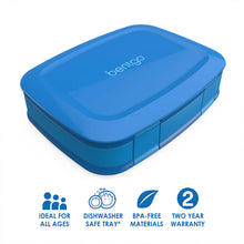 Load image into Gallery viewer, Bentgo Fresh Lunch Box 2pack -Blue/Aqua