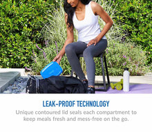 Load image into Gallery viewer, Bentgo Fresh Lunch Box 2pack -Blue/Aqua