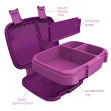 Load image into Gallery viewer, Bentgo Fresh Lunch Box 2pack -Purple/Aqua