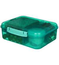 Load image into Gallery viewer, Sistema Bento Lunch To Go With Yogurt Pot, 1.65l -Teal