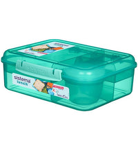 Load image into Gallery viewer, Sistema Bento Lunch To Go With Yogurt Pot, 1.65l -Teal