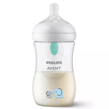 Load image into Gallery viewer, Philips Avent Natural Response 3.0 AirFree Vent Bottle, Elephant, 260ml, 3-6Months