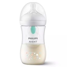 Load image into Gallery viewer, Philips Avent Natural Response 3.0 AirFree Vent Bottle, Stars, 260ml, 3-6Months