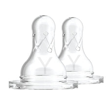 Load image into Gallery viewer, Dr Brown's Natural Flow Options+ Narrow Y-Cut Flow Teat, 2Pack, 9+Months