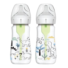 Load image into Gallery viewer, Dr Brown's Options+ Bottle Dinosaurs, 270ml, 2Pack