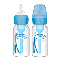 Load image into Gallery viewer, Dr Brown's Options+ Narrow Neck Bottle, 120ml, 2Pack -Blue