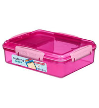 Load image into Gallery viewer, Sistema Snack Duo Box, 975ml -Pink
