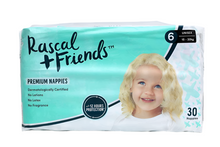 Load image into Gallery viewer, Rascal + Friends Cocomelon Premium Nappies Size 6, 30Pack, 15-20kg
