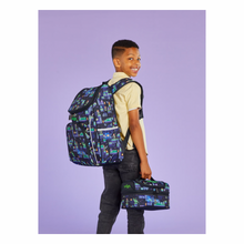 Load image into Gallery viewer, Giggle By Smiggle Freestyle Double Decker Lunchbox, Black