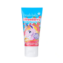 Load image into Gallery viewer, Brush-Baby Natural Strawberry Kids Toothpaste, 50ml 3+Years