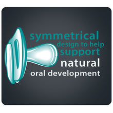 Load image into Gallery viewer, Tommee Tippee (orthodontic) Night Time Soother 6-18m, 2 Pack