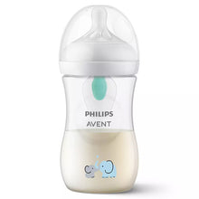 Load image into Gallery viewer, Philips Avent Natural Response 3.0 AirFree Vent Bottle, Elephant, 260ml, 3-6Months