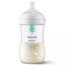 Load image into Gallery viewer, Philips Avent Natural Response 3.0 AirFree Vent Bottle, Stars, 260ml, 3-6Months