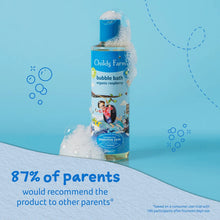 Load image into Gallery viewer, Childs Farm Bubble Bath Organic Raspberry, 250ml