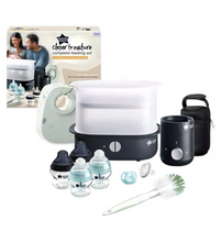 Load image into Gallery viewer, Tommee Tippee Closer to Nature Complete Feeding Set -12 Piece Set, Black
