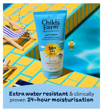 Load image into Gallery viewer, Childs Farm SPF 50+ Sun Cream 100ml Fragrance Free