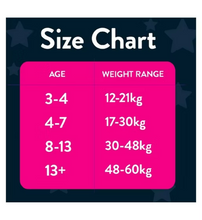 Load image into Gallery viewer, Huggies DryNites Bedwetting Pyjama Pants Girl Age 8-13Years (30-48kg)9 Pants