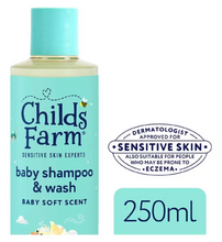 Load image into Gallery viewer, Childs Farm Tear-Free Baby Shampoo & Body Wash, 250ml