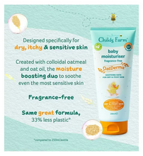 Load image into Gallery viewer, Childs Farm Baby Oat Derma Moisturiser Fragrance-free, 200ml