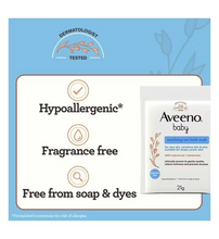 Load image into Gallery viewer, Aveeno Baby Soothing Oat Bath Soak, 5 x 21g Sachets