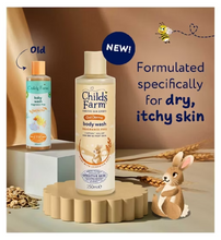 Load image into Gallery viewer, Childs Farm OatDerma Body Wash Fragrance Free, 250ml