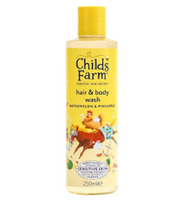 Load image into Gallery viewer, Childs Farm Hair & Body Wash, Watermelon & Pineaple -250ml