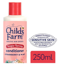 Load image into Gallery viewer, Childs Farm Tangle-Taming Conditioner Strawberry & Mint, 250ml