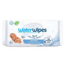 Load image into Gallery viewer, WaterWipes Sensitive Newborn & Baby Wipes (60 Wipes)
