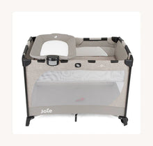 Load image into Gallery viewer, Joie Baby Commuter Travel Cot with Changer, Speckled