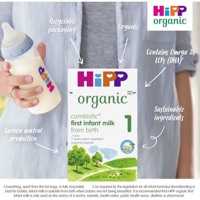 Hipp organic first milk ready sales made