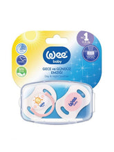 Load image into Gallery viewer, WeeBaby Day & Night Soother set 0-6months