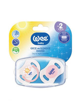 Load image into Gallery viewer, WeeBaby Day & Night Soother Set 6-18months