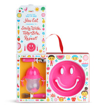 Load image into Gallery viewer, Munchkin Be Happy Toddler Dining Set (Pink), 18+months