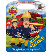 Load image into Gallery viewer, Fireman Sam Action Stations Activity Book - 3+ Years