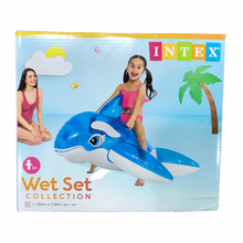 Load image into Gallery viewer, Intex Lil' Whale Inflatable Ride On 3+Years