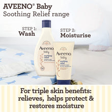 Load image into Gallery viewer, Aveeno baby soothing relief,emolient wash 250ml