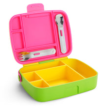 Load image into Gallery viewer, Munchkin Lunch Bento Box with Utensils, 18+Months