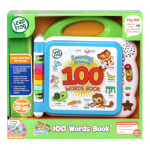 Load image into Gallery viewer, Leap Frog Learning Friends 100 Words Book, 12+months