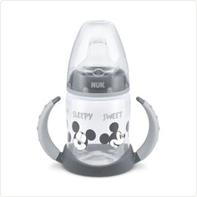 Load image into Gallery viewer, NUK First Choice Disney Learner Temperature Control Bottle -Grey, 150ml, 6-18Months